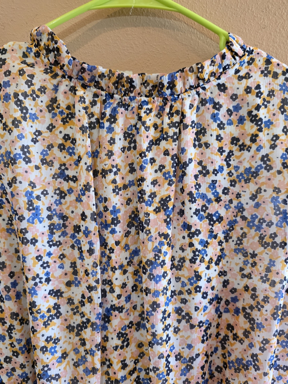 Ann Taylor Factory White Midi Dress with Floral Print Size L - Picture 5 of 14